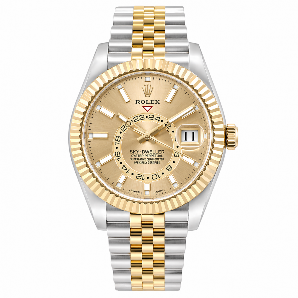 Rolex Sky-Dweller 42MM 326933 Two Tone Watch